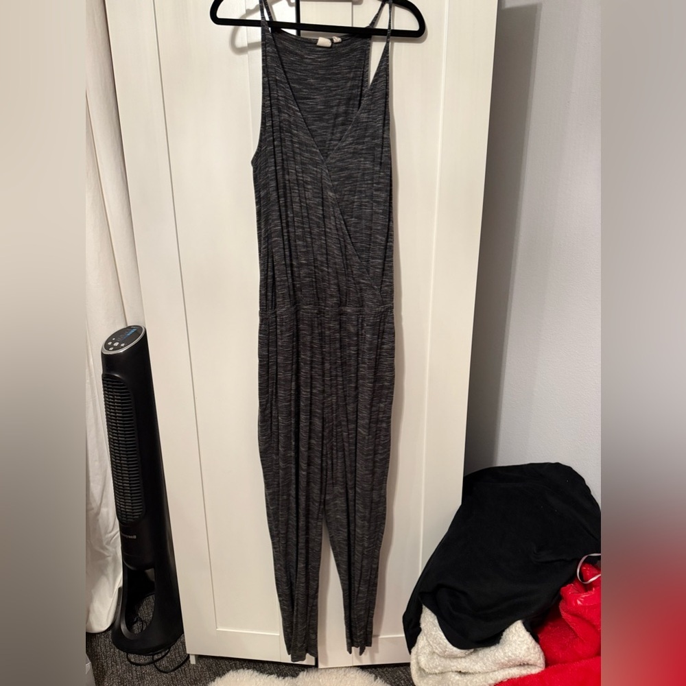 Cotton stretch jump suit